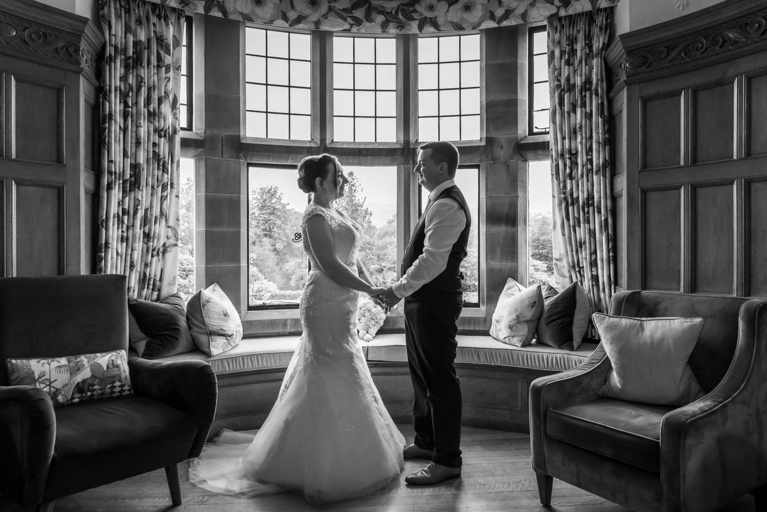 Lake District Wedding Bliss: Newlyweds Share Intimate Moment | Capture Your Dream Wedding