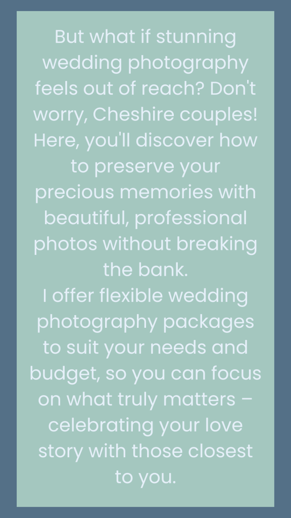 But what if stunning wedding photography feels out of reach?