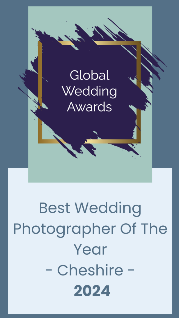 Best Wedding Photographer Of The Year | 2024 | Cheshire | Global Wedding Awards